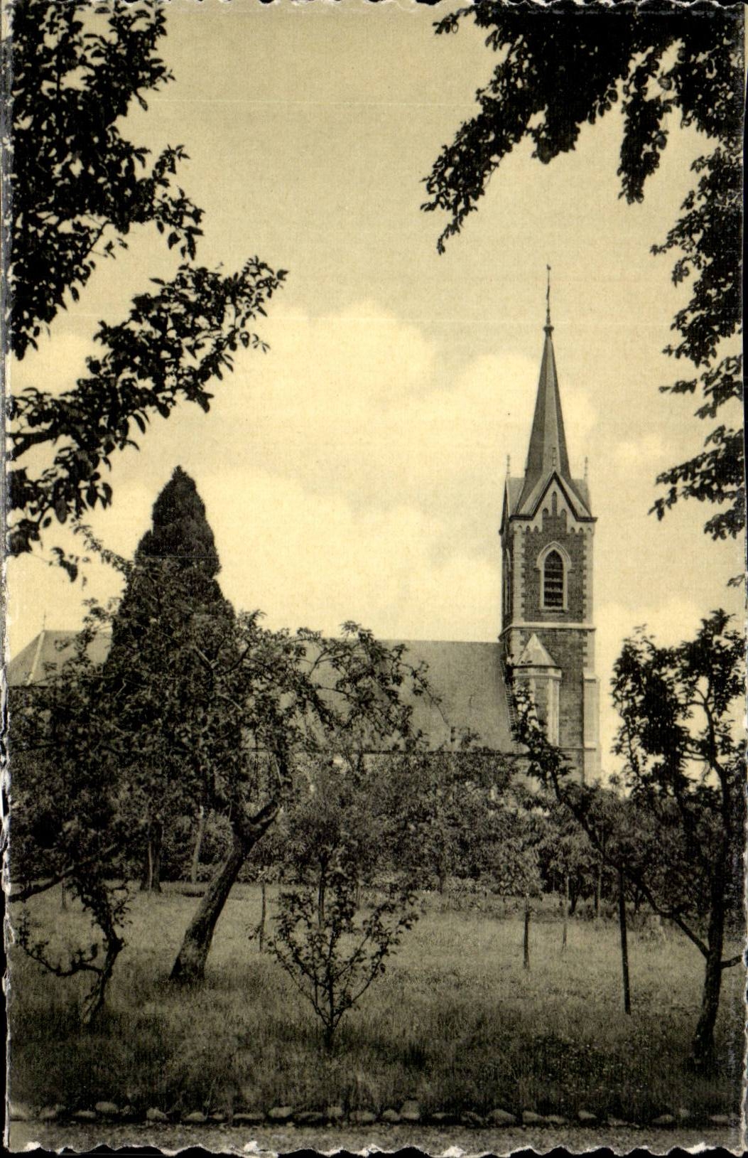 luxembourg Vallee de la Wamme L'eglise paroissiale
