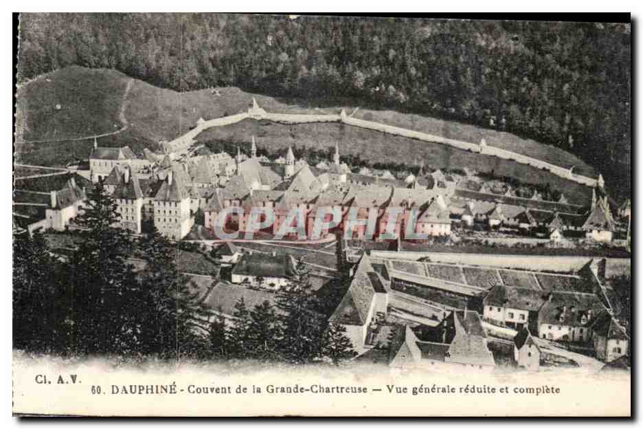 Dauphine CPA Couvent de la grande chartreuse Vue generale et complete