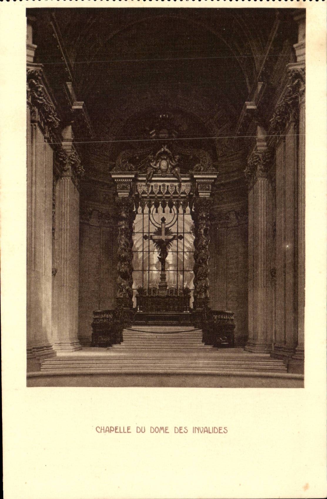 Paris CPA Invalides Chapelle du Dome
