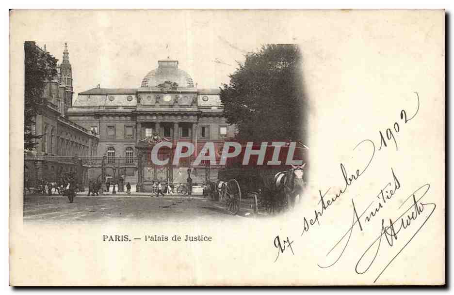 Paris CPA Palais de justice