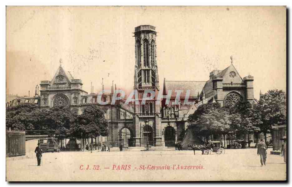 Paris CPA St Germain l'auxerrois