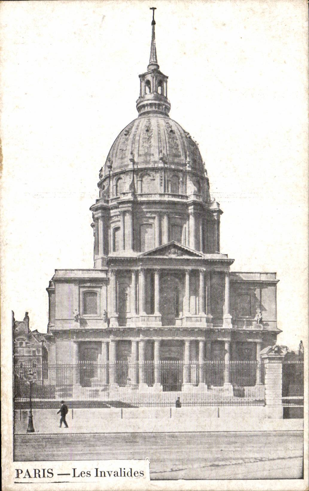 Paris CPA Les Invalides