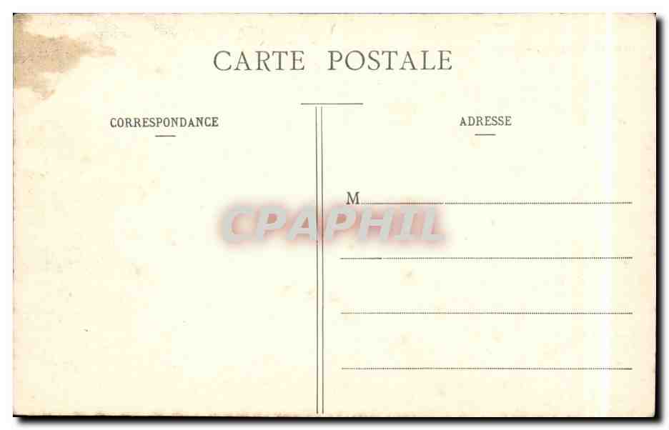 Paris CPA Boulevard Bonne Nouvelle — Rückseite