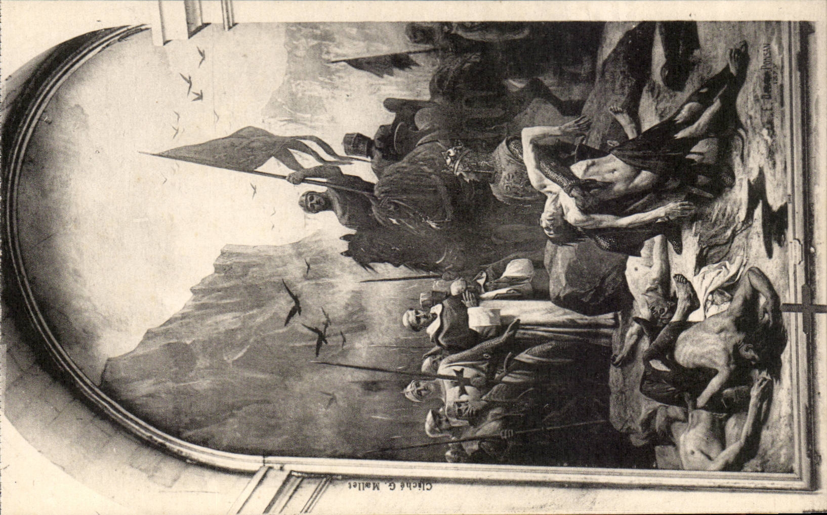 La Cathédrale de La Rochelle — Saint Louis et les Pestiférés — Cliché G. Mallet