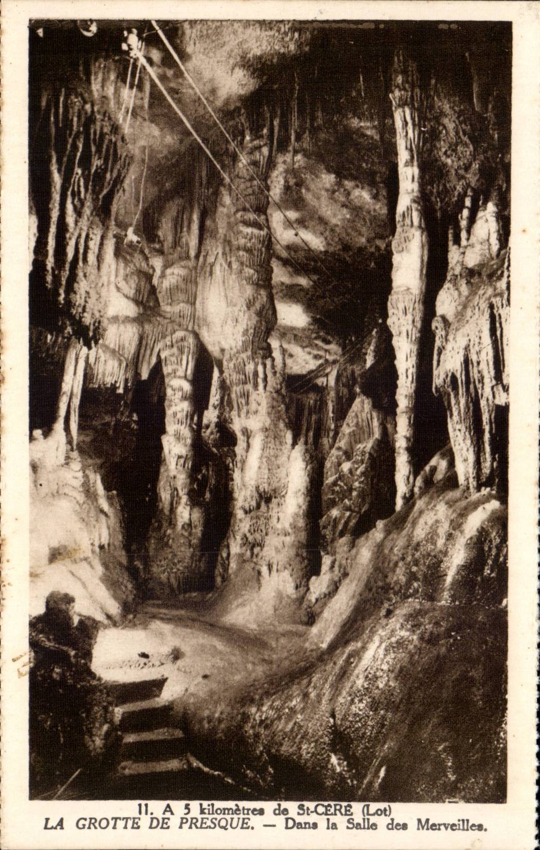La Grotte de Presque — Salle des Merveilles — St-Céré (Lot)