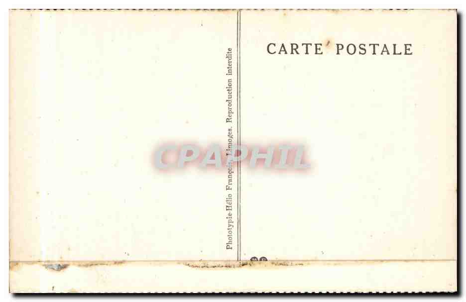 La Grotte de Presque — St-Céré (Lot) — Phototypie Édilio Limoges — Rückseite