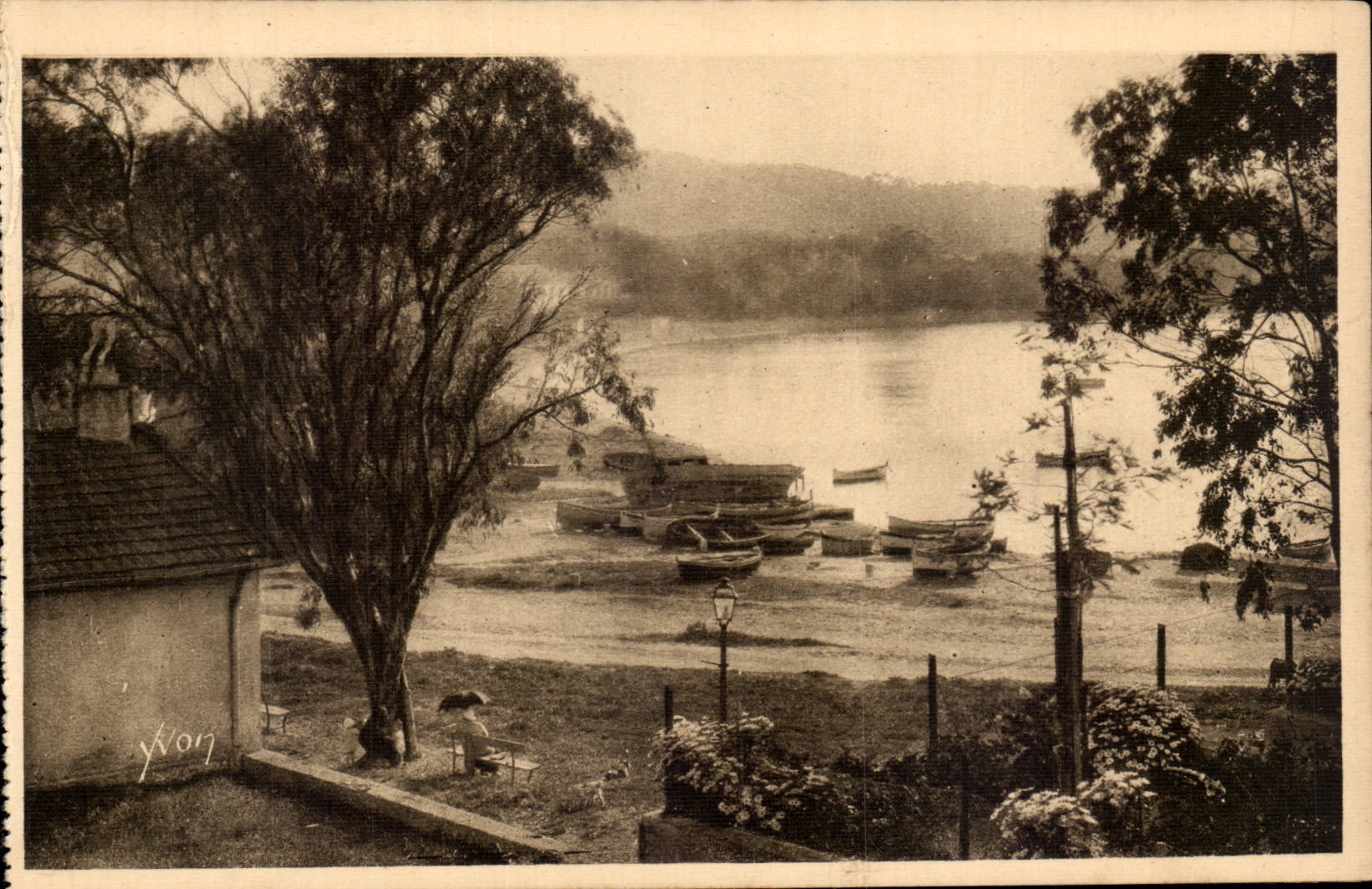 Porquerolles — Vue générale sur la Baie — Les Éditions d'Art YVON, Paris