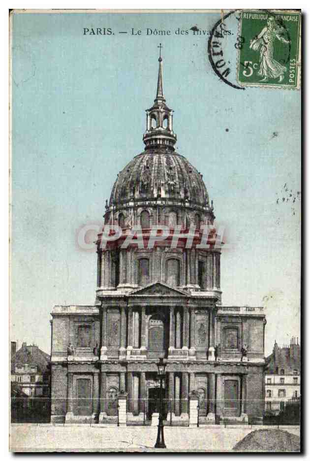 Paris CPA Le Dome des invalides