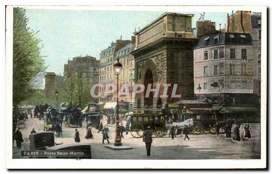 Paris CPA Porte Saint martin