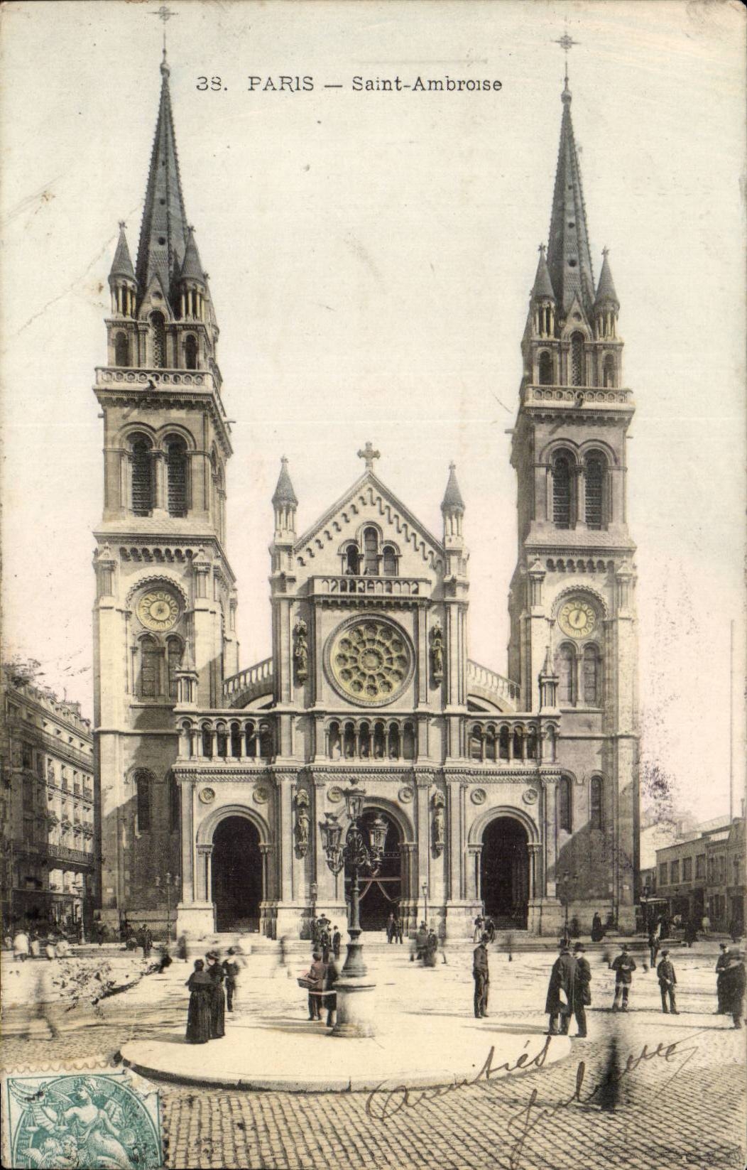 Paris CPA Saint Ambroise