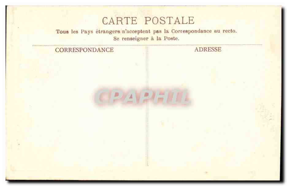 Paris CPA Musee de Cluny Dressoir Art francais fin du 15eme — Rückseite