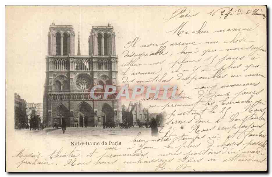Paris CPA Notre Dame