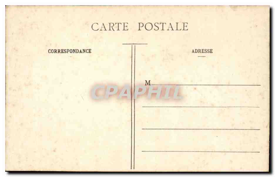Paris CPA Eglise St medard — Rückseite