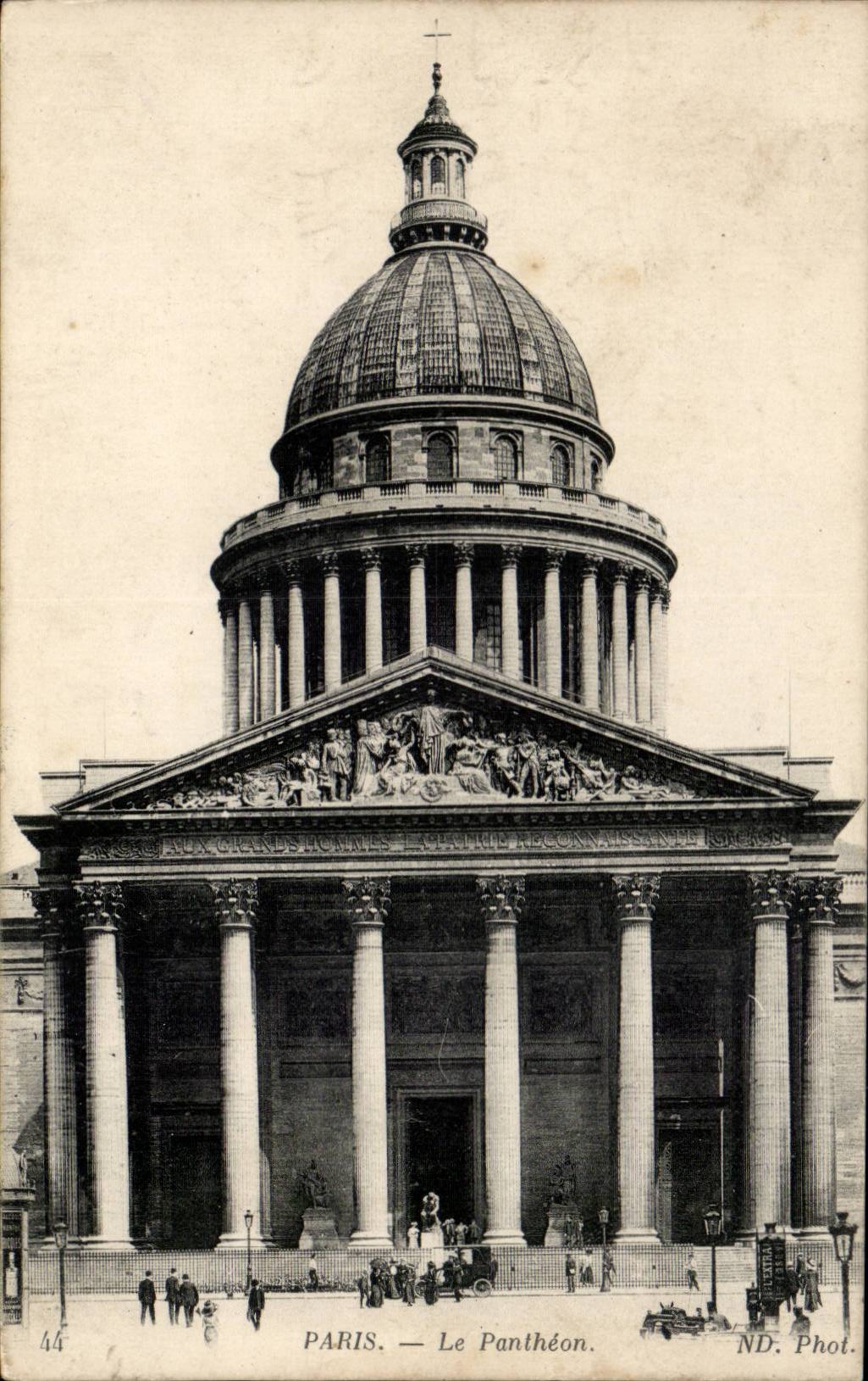 Paris CPA La pantheon