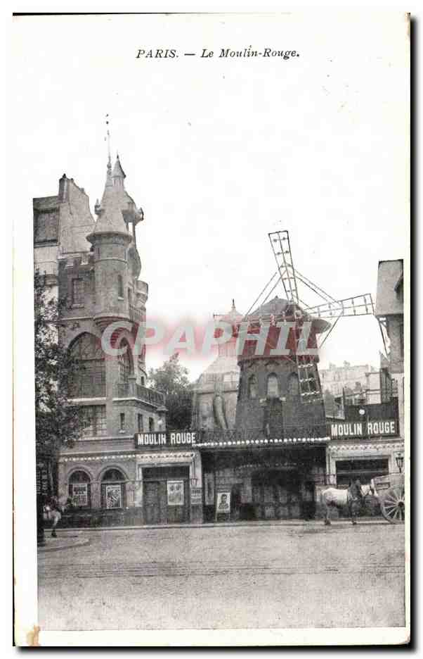 Paris CPA Le moulin rouge