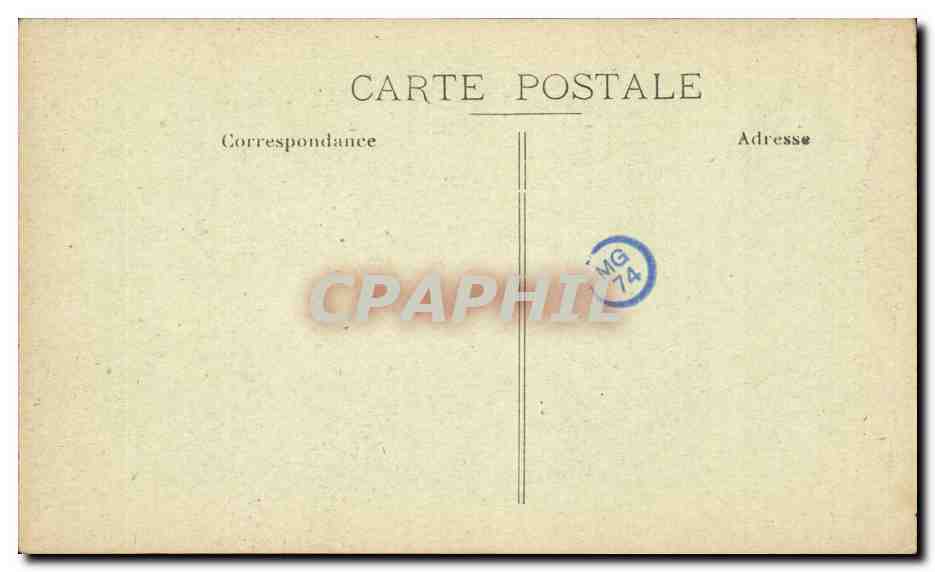 Paris CPA Pantheon et Rue Soufflot — Rückseite