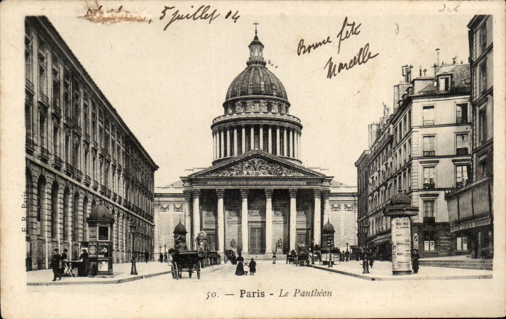 Paris CPA Le Pantheon