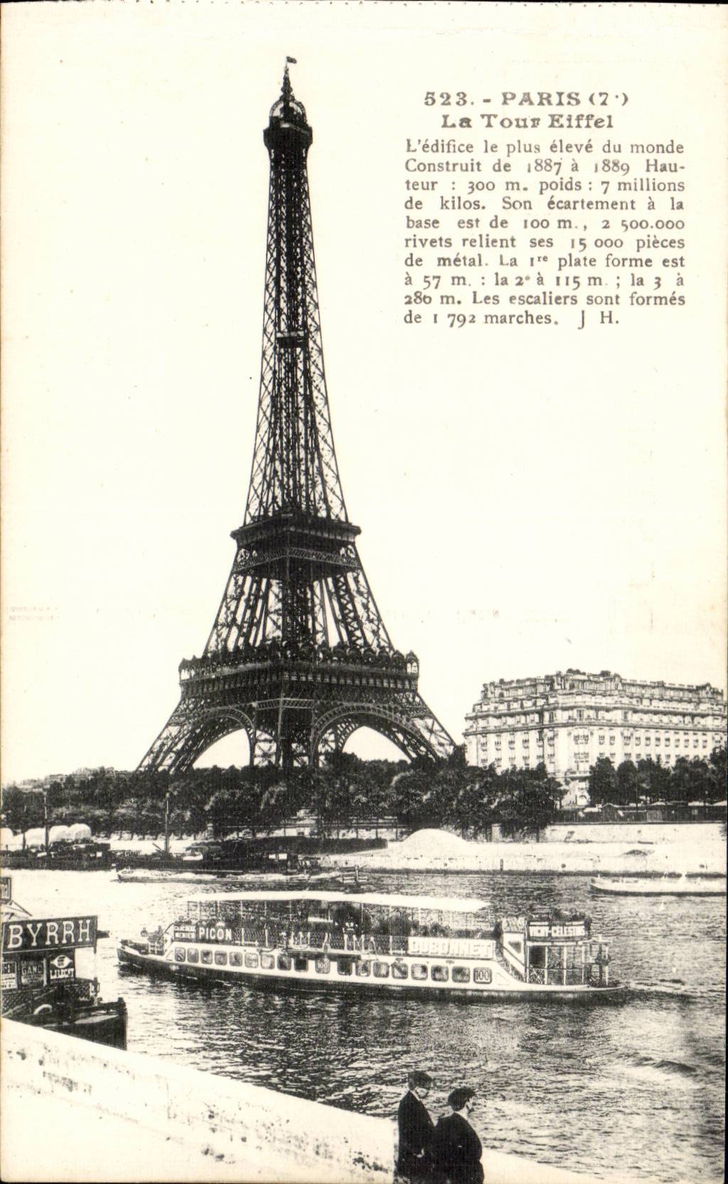 CPA Paris La Tour Eiffel