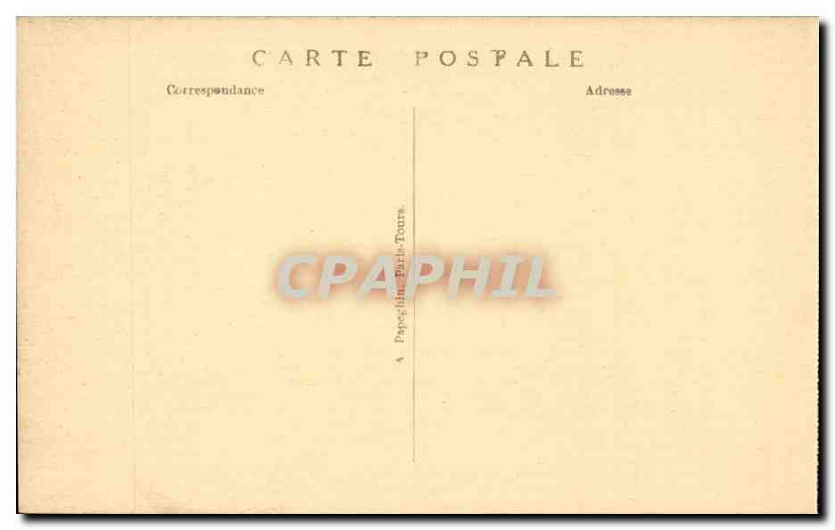 Chambord CPA Carosse de gala du comte de Chambord (1873) — Back