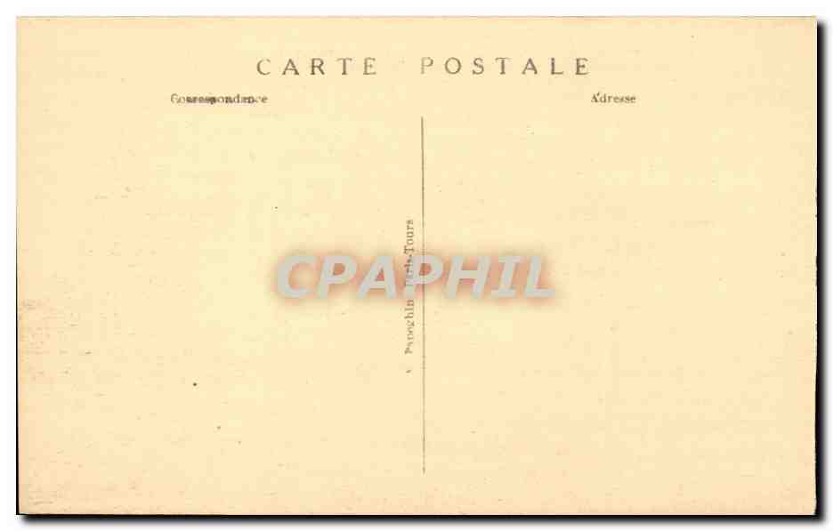 Chambord CPA Le chateau Aile Henri II — Verso