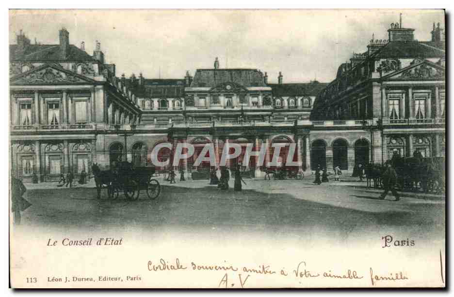 Paris CPA le conseil d'Etat