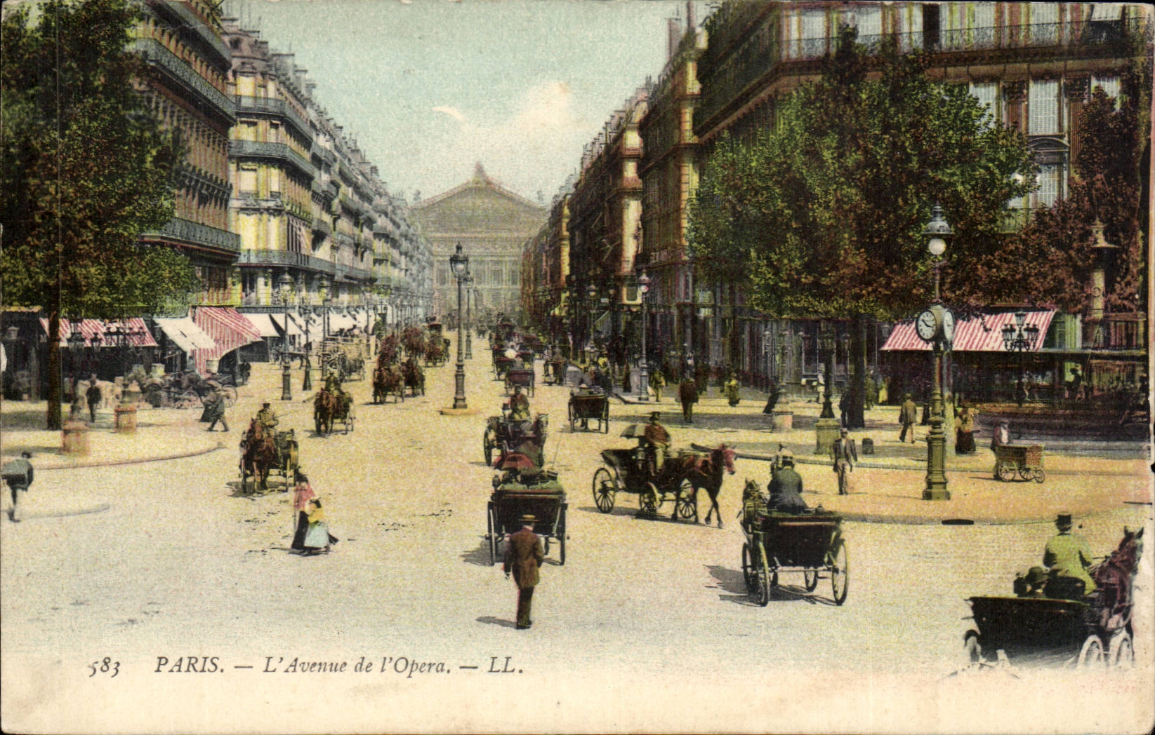 Paris CPA Avenue de l'opera