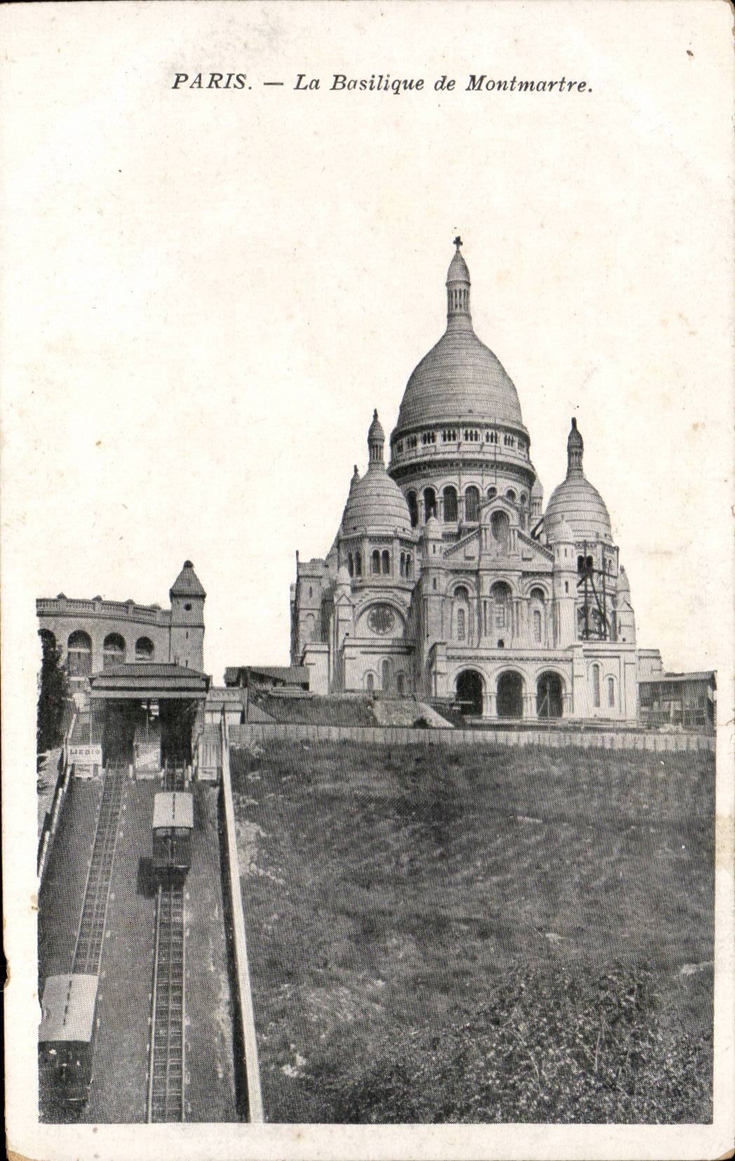 Paris CPA Basilique du Sacre Coeur Montmartre 
