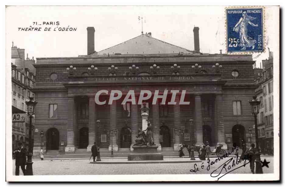 Paris CPA Theatre de l'odeon