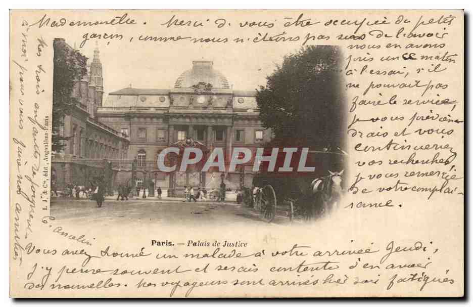 Paris CPA Palais de justice