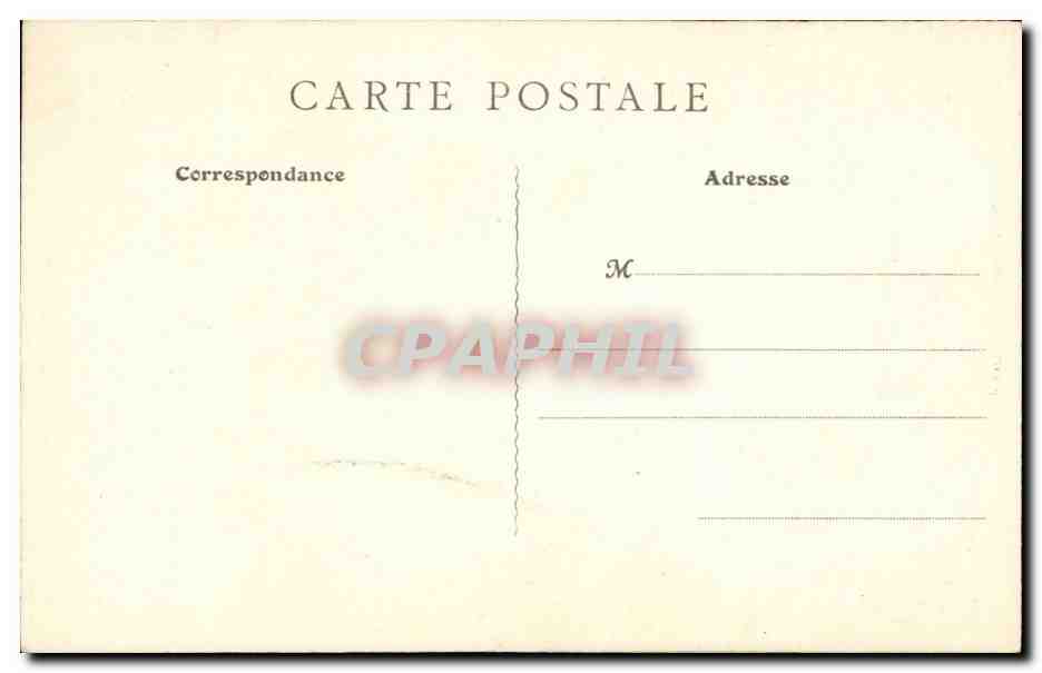 Paris CPA Notre Dame des Victoires a Paris — Verso