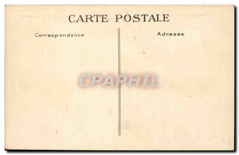 Paris CPA La Madeleine — Rückseite