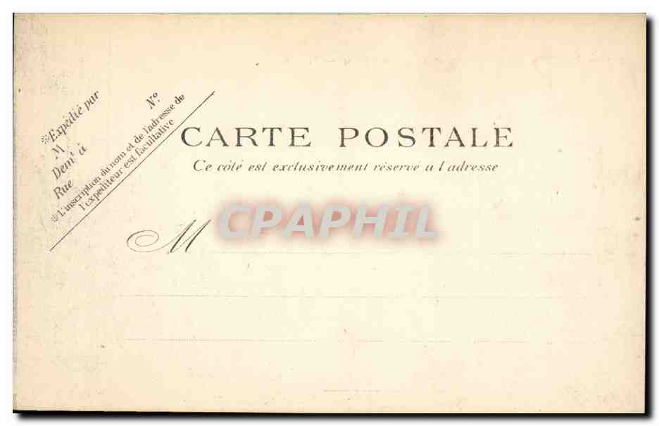 Paris CPA Mairie du 5eme — Rückseite