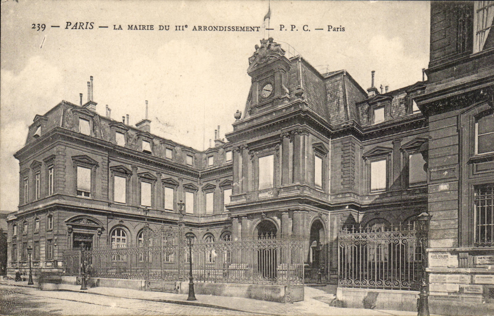 Paris CPA Mairie du 3eme
