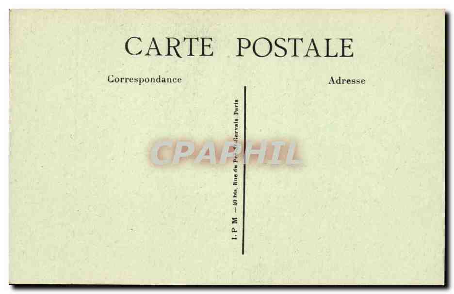 Paris CPA Jardin des plantes Musee zoologique Castor — Rückseite
