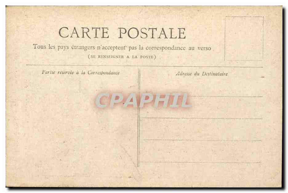 Paris CPA Eglise Saint Augustin — Rückseite