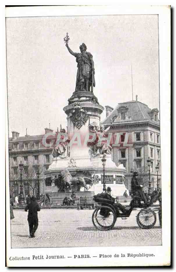 Paris CPA Place de la Republique