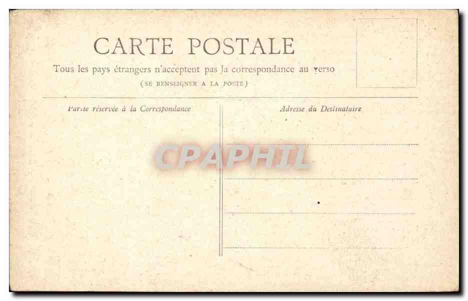 Paris CPA Eglise Saint Augustin — Rückseite