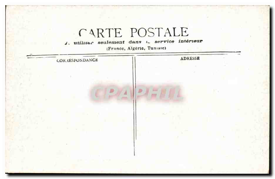 Paris CPA Boulevard et Porte Saint Denis — Verso