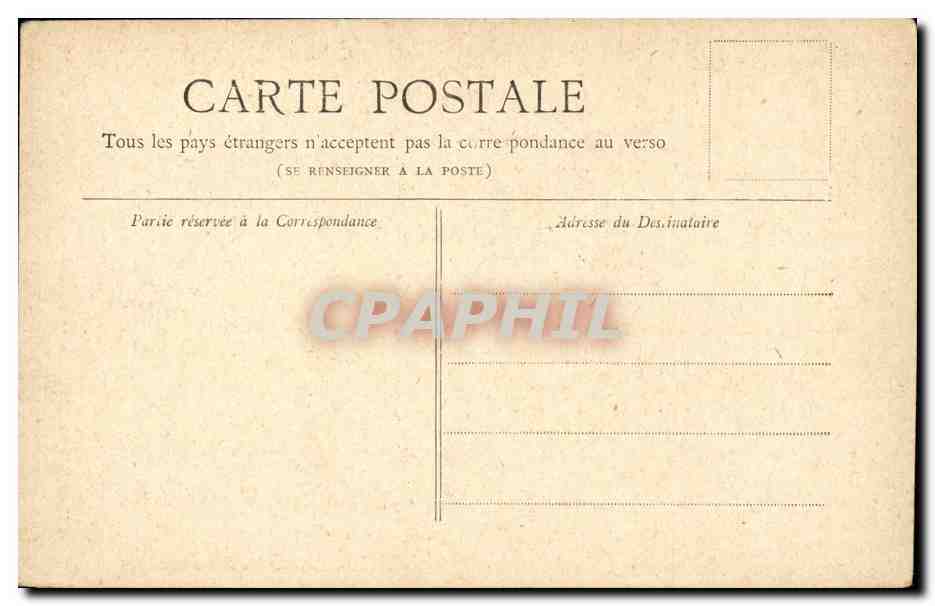 Paris CPA Val de Grace (hopital hospital) — Rückseite