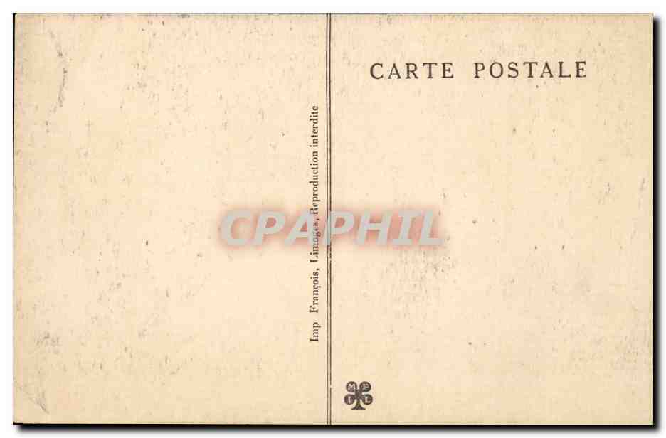 CPA Grottes de Betharram Torsade Saint Pierre — Back