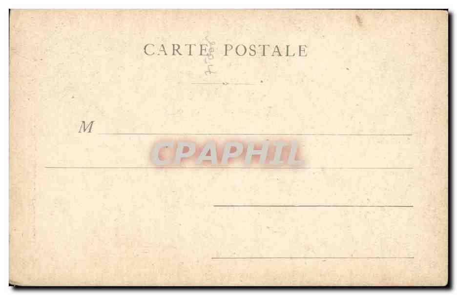 Paris cPA La fontaine place St Sulpice — Rückseite