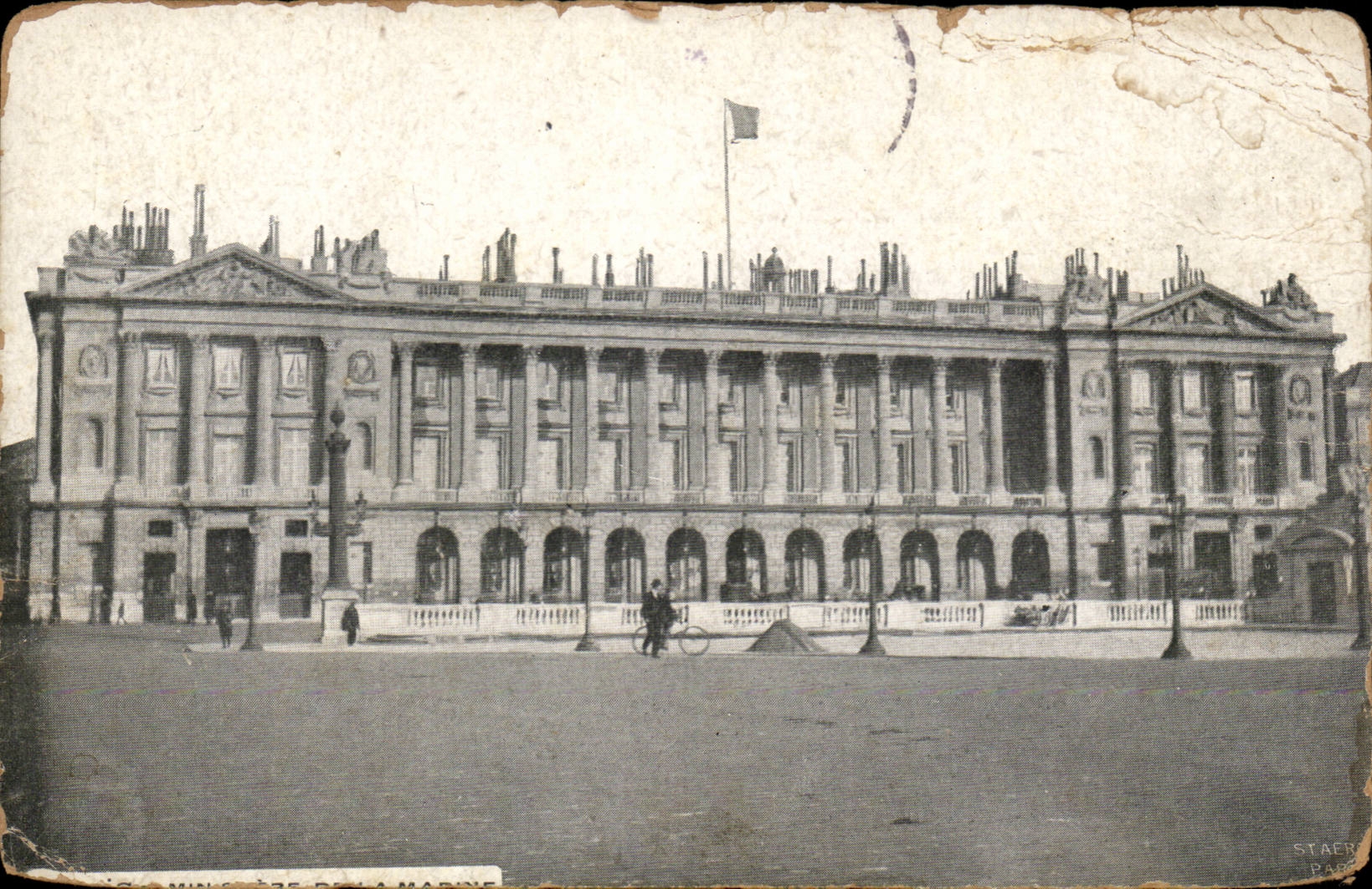 Ministère de la Marine — Paris — éditeur Staer, n° P.502