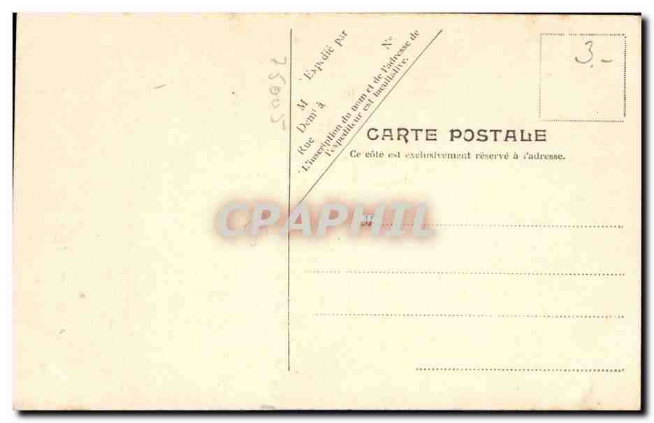 Paris CPA le Val de Grace (hopital) — Rückseite