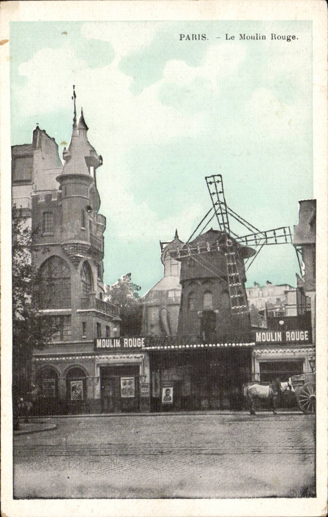 Paris CPA Le Moulin Rouge