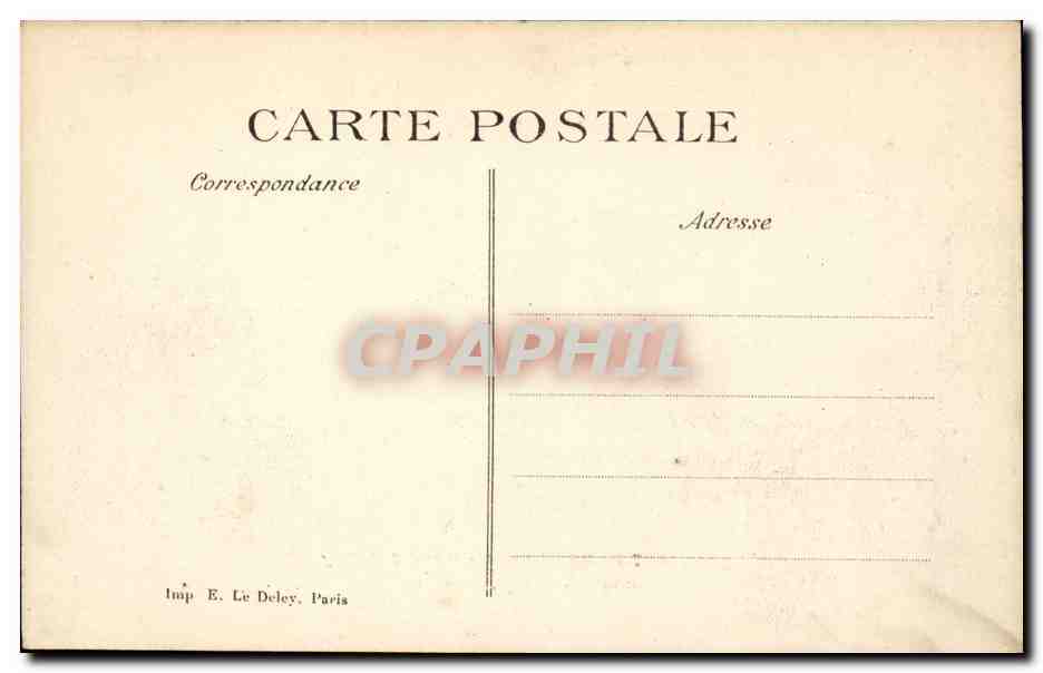 Paris CPA la gare d'orsay (archit laloux) — Rückseite