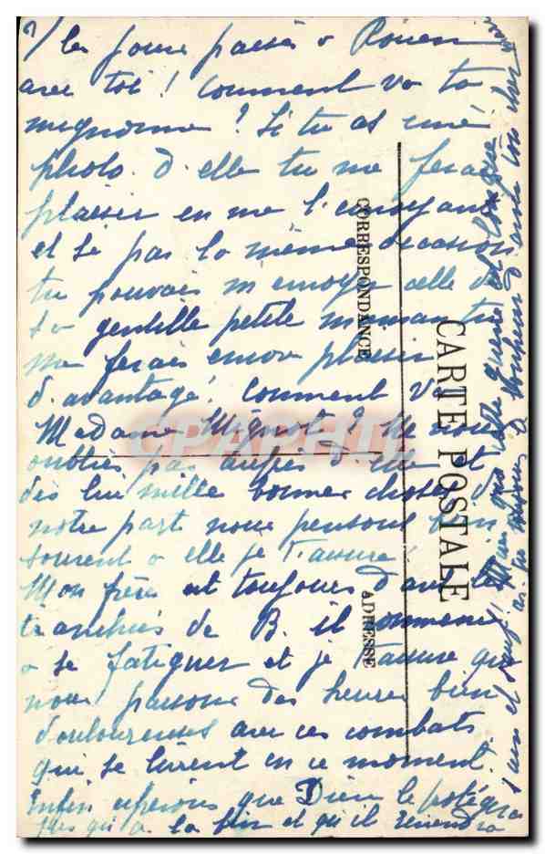 Paris CPA Le Grand Palais — Verso