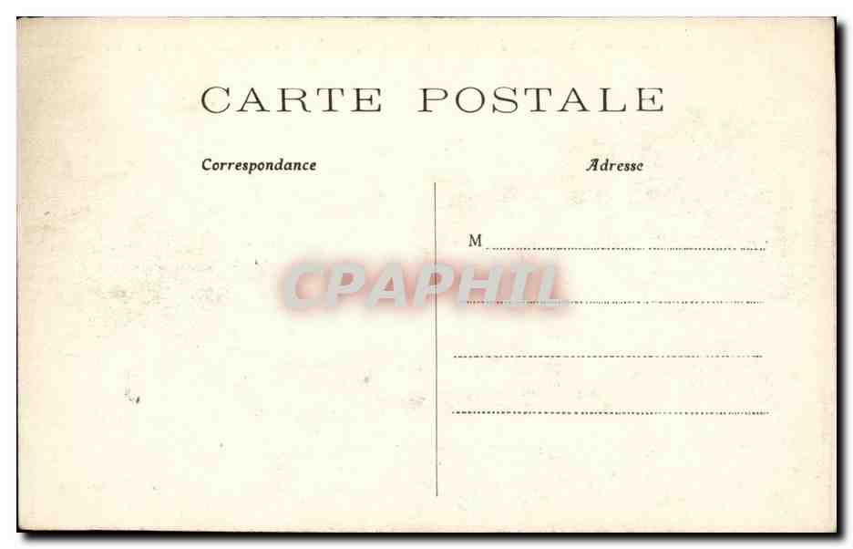 Paris CPA Vue generale de la Seine vers la gare de lyon — Rückseite