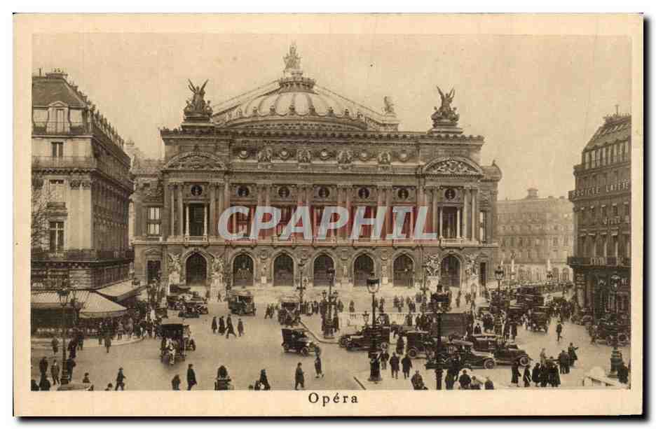 Paris CPA Opera