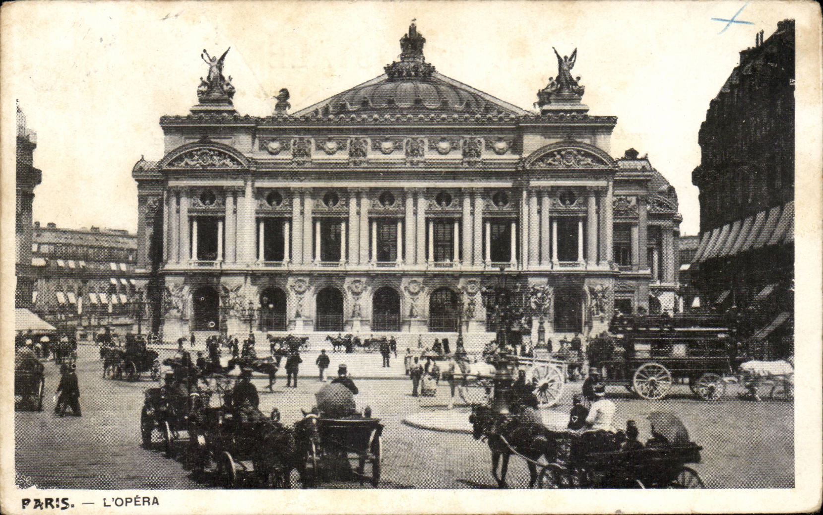 Paris CPA L'opera