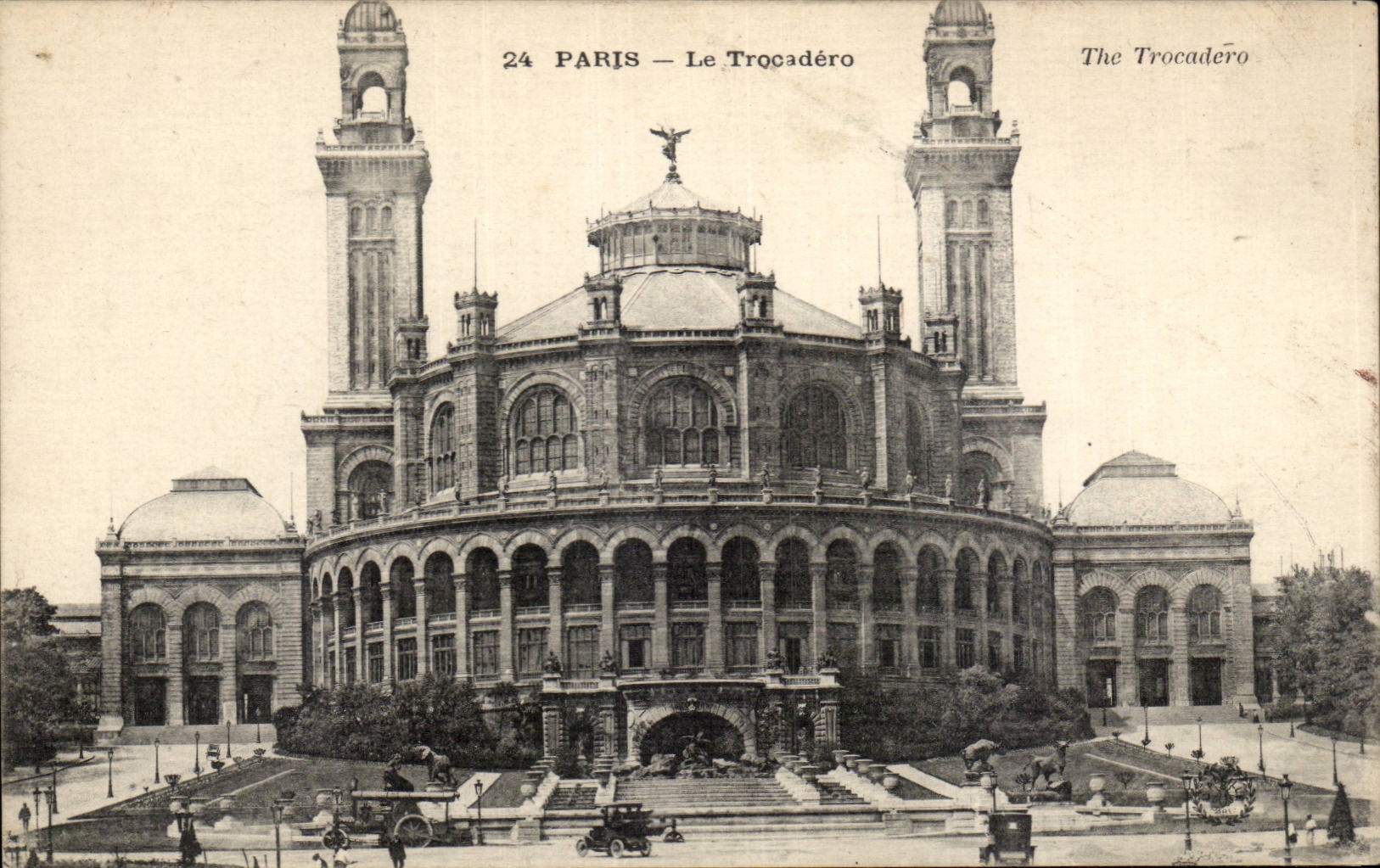 Paris CPA La Trocadero 